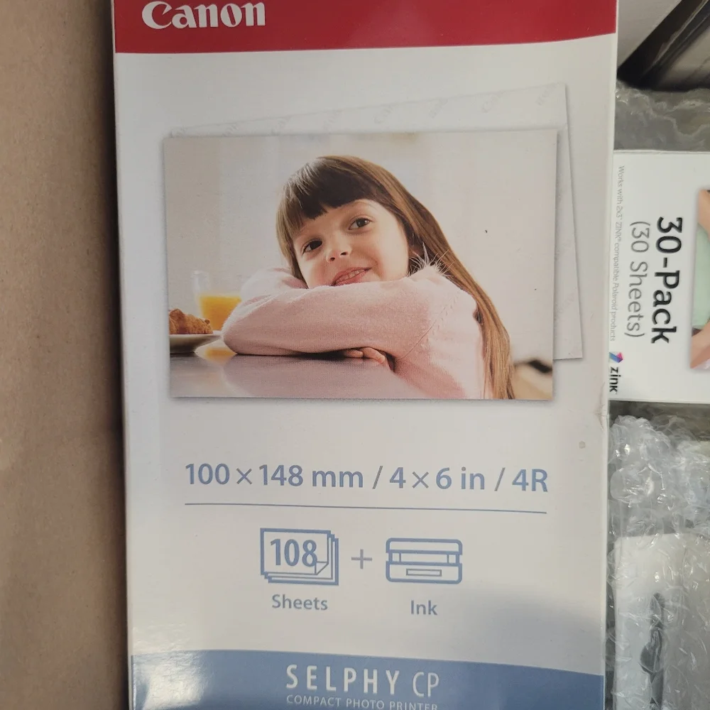 Canon Selfie CP910 compact photo printer New in box